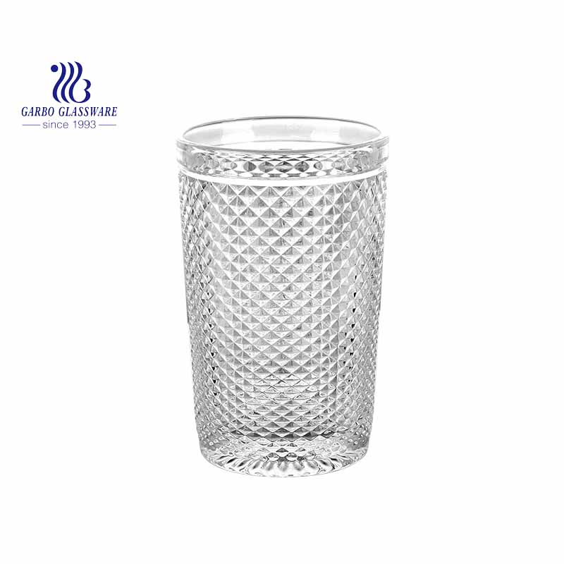 Vaso alto de 350 ml para cócteles de jugo y vino, tazas para beber para bar