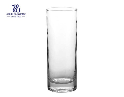 Machine blown 12oz straight high ball glass