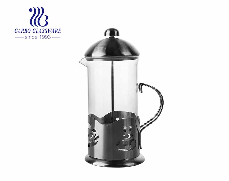 Garbo Hochwertiger kleiner französischer Pressentopf Glas 12.5 Unzen Kaffeekolben