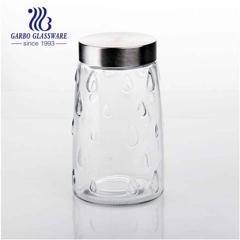 480ml Eco-friendly glass storage jars factory price glass honey jars