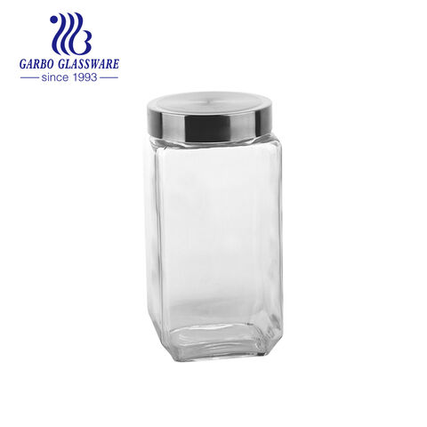 450ml China factory produce wholesale price glass storage jars biodegradable glass food jars