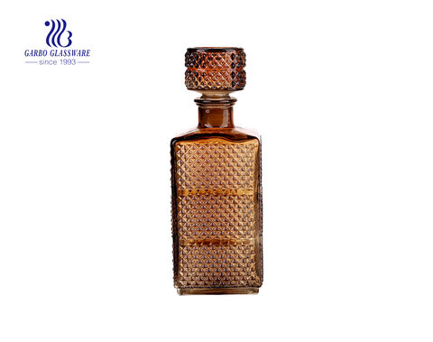 Decanter in vetro per whisky color spray decanter per whisky personalizzato da 32 once