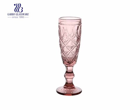 150 cc Classicware pink color Glass Like Champagne Wedding Parties Toasting Flutes Party Cocktail Cups 