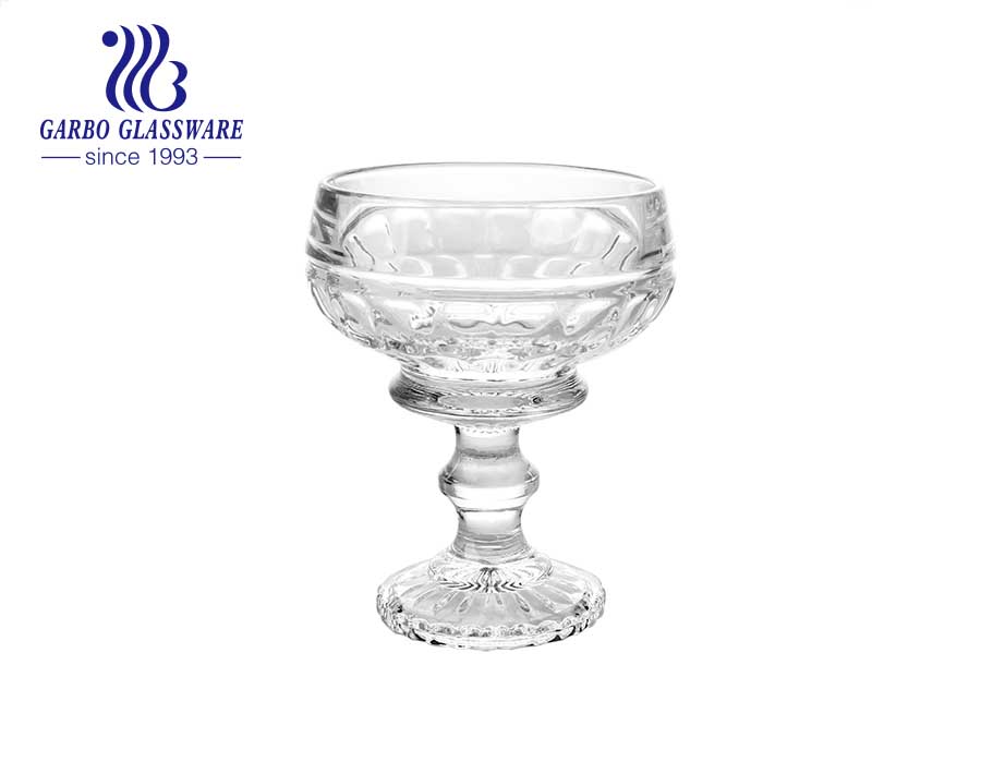 11.69 inch big glass fruit bowl reusable	wholesale glass fruit bowl