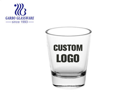 2.5oz classic custom personalized shot glasses vodka glass for spirit
