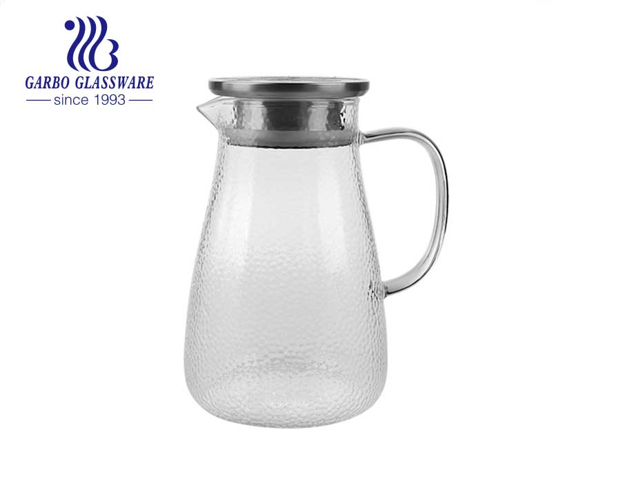 Bộ bình thủy tinh borosilicate 7PCS Thiết kế hình lục giác Bình chia độ 1.7L Bình chia độ 300ml