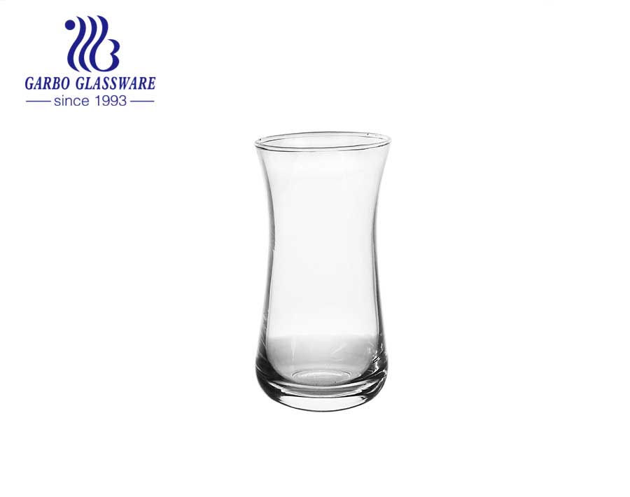 Transparente türkische Cay Glas Teetasse