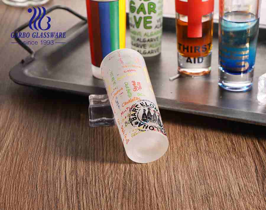 2oz China factory custom shot glasses decor liquor glasses for bar pub party
