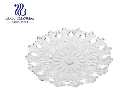 13.5 inch Special Design Glass Plate with High White Glass Material