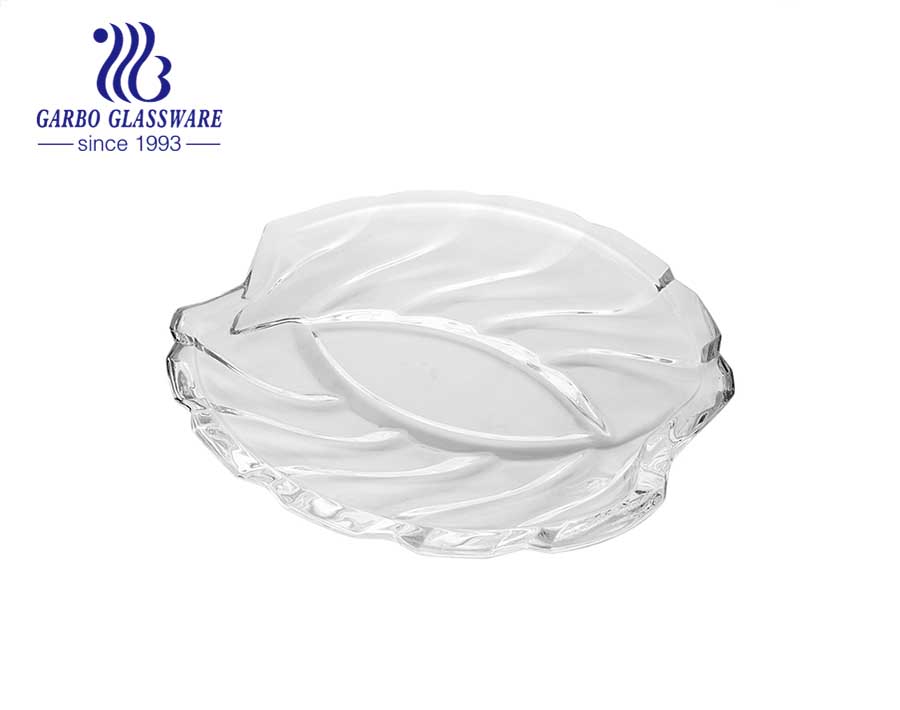 13.5 inch Special Design Glass Plate with High White Glass Material