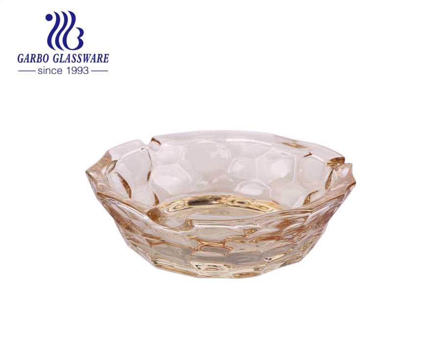 Small Mini Hot-sale Clear Glass Ashtray for Home and Office Using