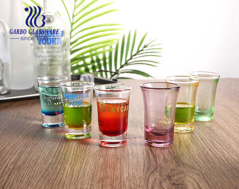 50 ml verres à liqueur personnalisés conception de logo personnalisé verre à liqueur tequila