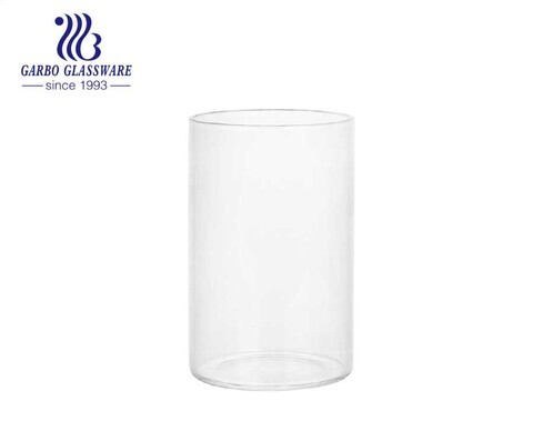 12OZ custom logo best selling Glassware wholesale household use borosilicate glass cup