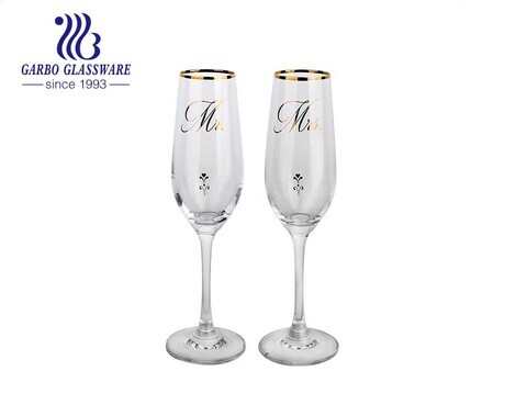 8.66oz factory price newest style wine glass for wedding promotional glass goblet 