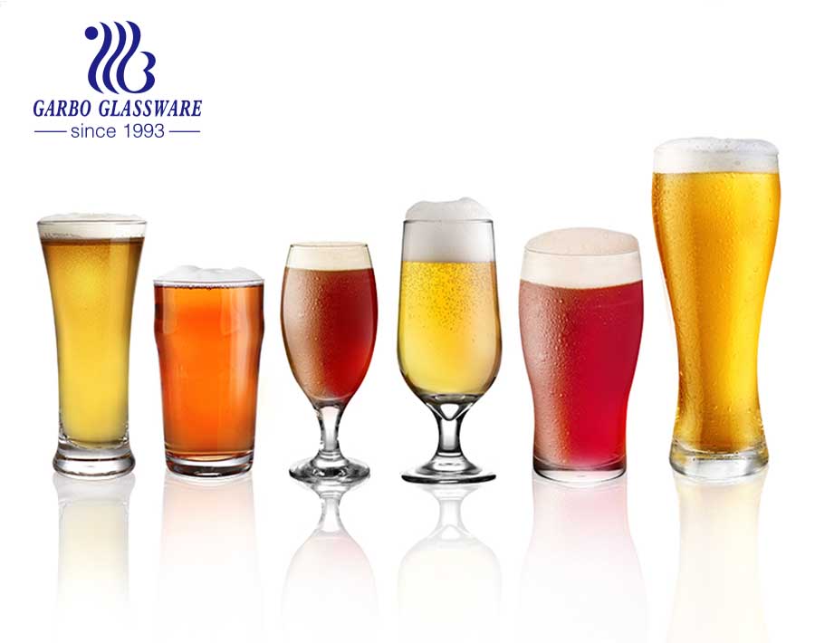 Ensemble de verres Pilsner pour IPA, Tulip, Lager et Hefeweizen Ensemble-cadeau Snobs, Kit de dégustation de bière 6 pièces