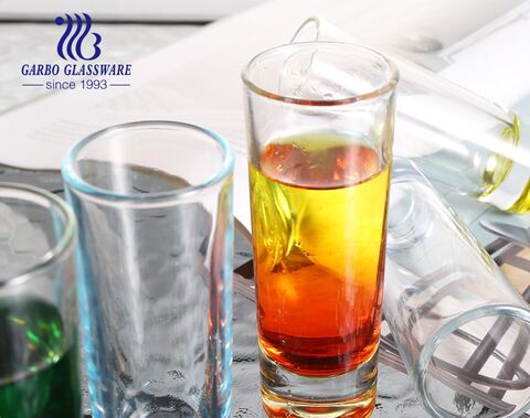 2 oz Garbo couleurs personnalisées grand verre à liqueur cadeau pour les fêtes parfaits dessert tequila