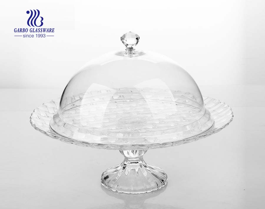 Europe daily use 3 layers glass plate glass dish set 