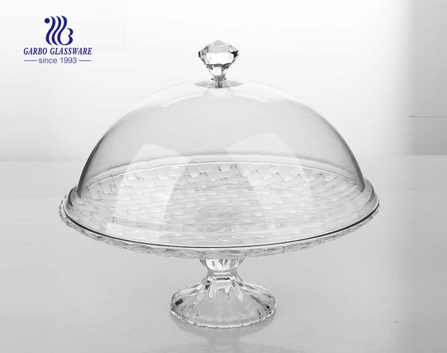 Europe daily use 3 layers glass plate glass dish set 