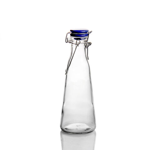 14oz Slim Waist Design Glasflasche Wassertrinkkrug für Saftmilch