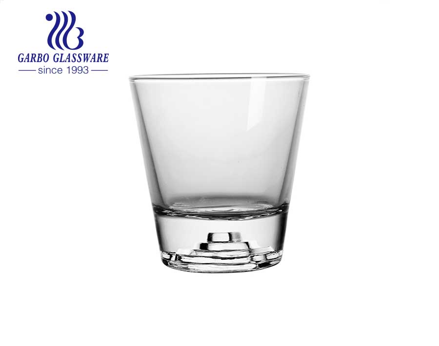 Auf Lager kreative Eisberg und Vulkan Design Boden Glasbecher