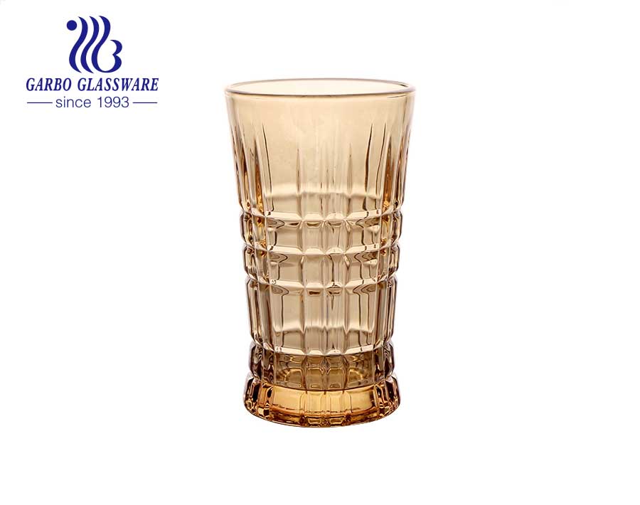 DIAMOND brand in stock ion electroplated engraved glass cups