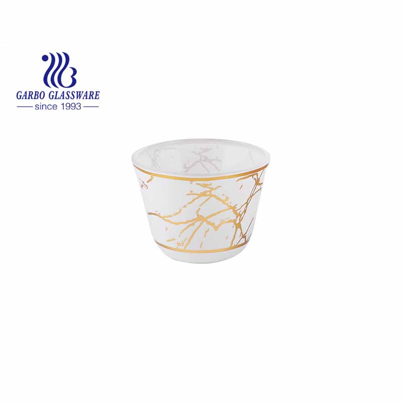 Custom cool shot glass colored saki glass cup with personalized decal tea cup