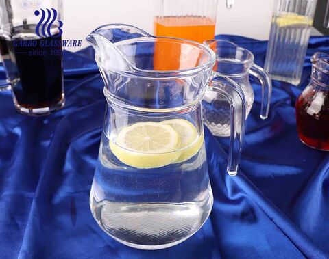 China Wholesale Tea jug/ Tea Pot/Water Kettle Glass Beverage Jug