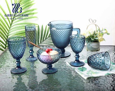 1300 ml hochwertiger einfarbiger Glaskrug für Restaurants mit maßgeschneiderten dekorativen Glaswaren