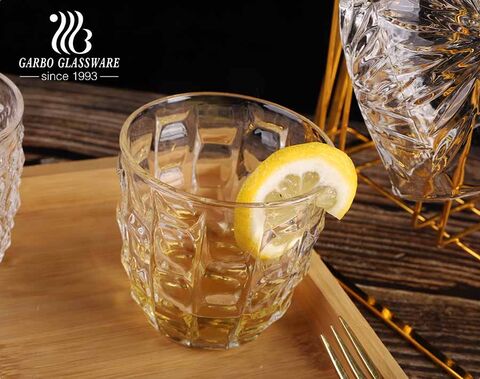 Tách trà thủy tinh đựng nước ép whisky 8oz hình trứng với thiết kế riêng của Garbo Glassware