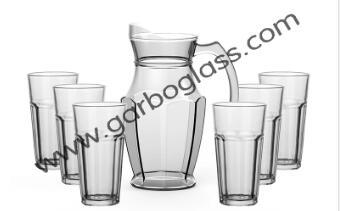 Garbo New Design Rock Serie 1.8L Kaltwasserkrug mit 10oz Becher-Sets