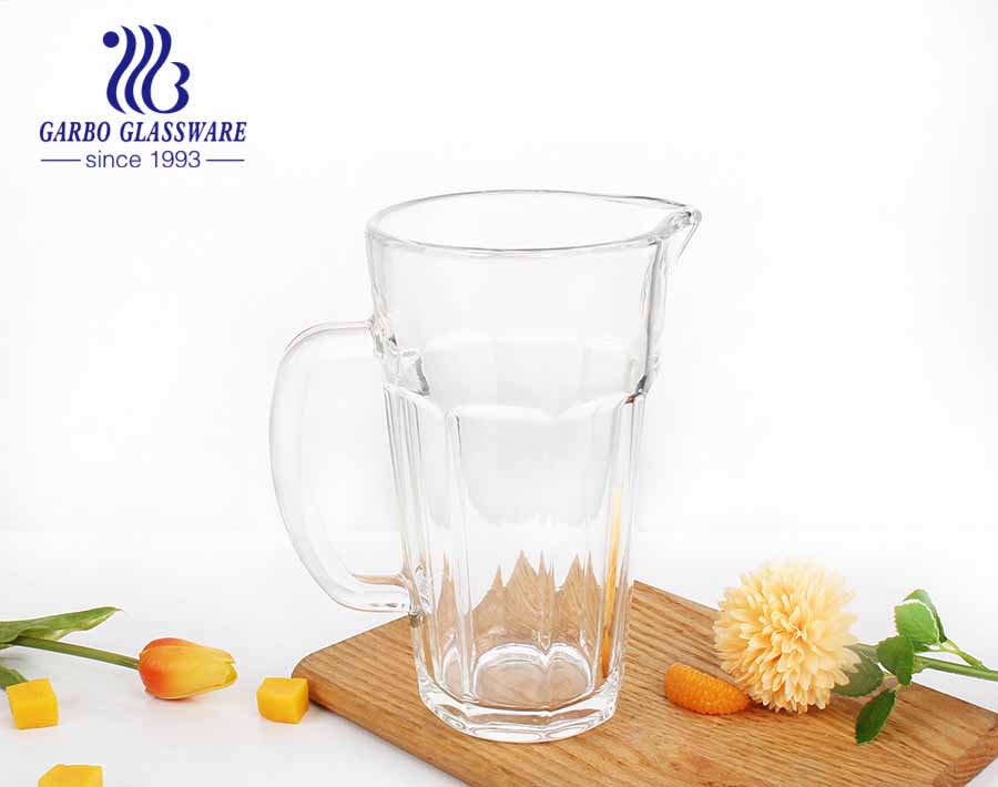 Nước nóng / lạnh Carafe Trà đá Bình thủy tinh Bình đựng nước trái cây Đồ uống có tay cầm