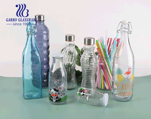 Set de 6 botellas agua 500 ml, Botella deporte, Botella agua