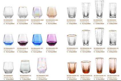 Garbo Weekly Promotions: Handmade Hexagon Glass Cups  
