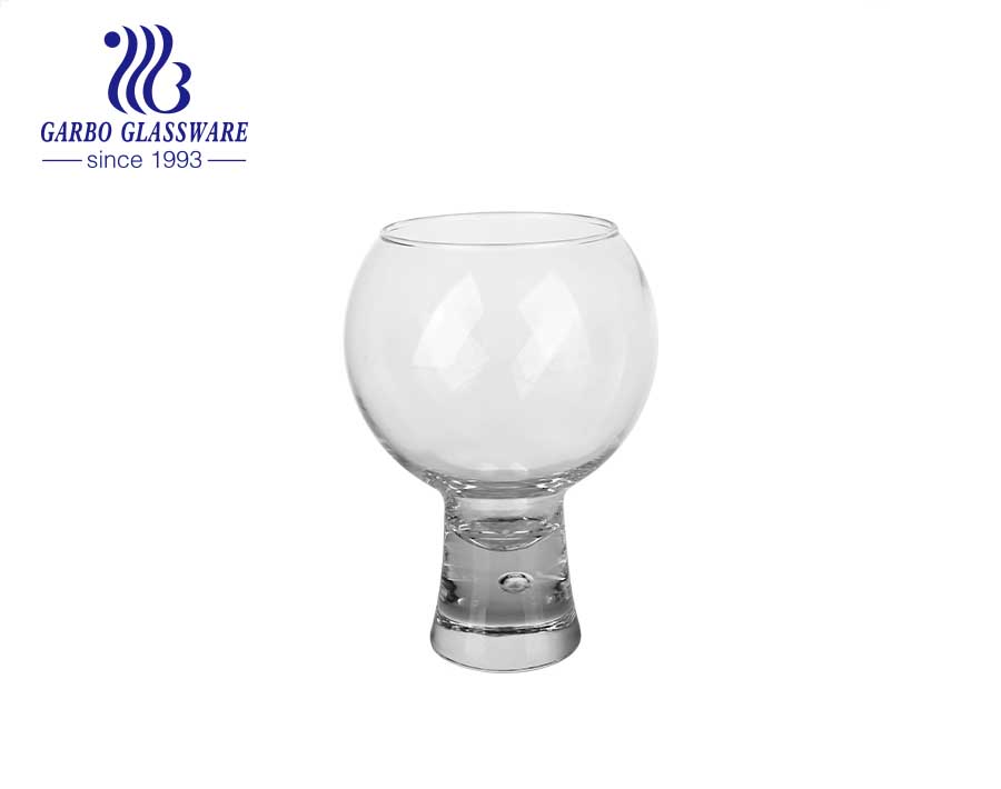 Handgemachte geblasen Brandy Schnüffler Glasbecher Hurricane Saft Cocktail Glas Tasse