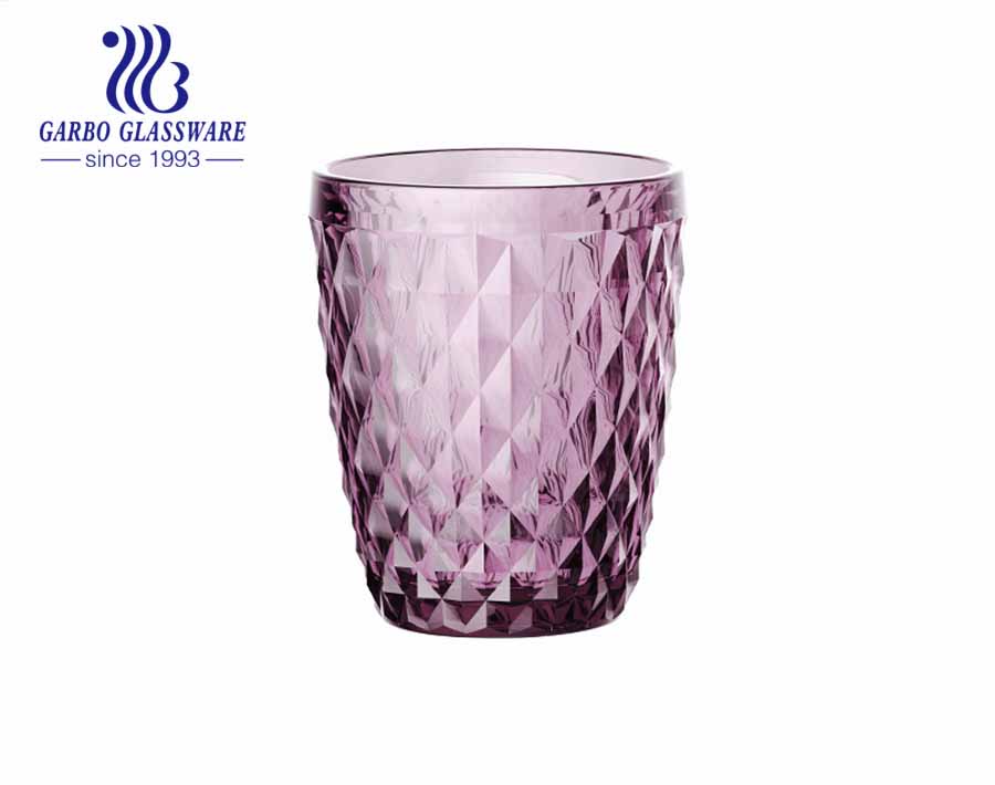 Garbo Glassware thiết kế độc quyền cốc thủy tinh khắc với màu phun