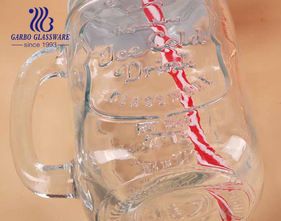 8 litres en verre transparent masse Mason Jar jus de jus baril de boisson vin Fermentation Jar avec robinet et support