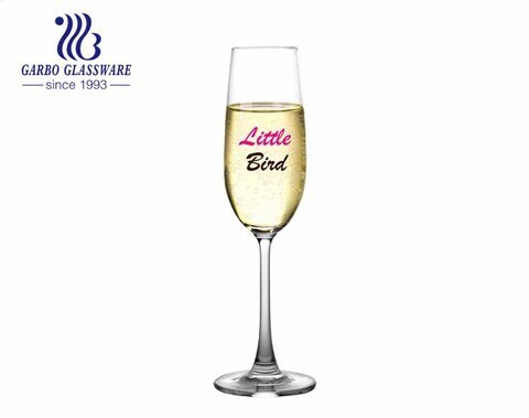 القدح الشمبانيا الفلوت الزجاج الكريستال الشمبانيا الزجاج الأبيض كؤوس النبيذ ستيمواري