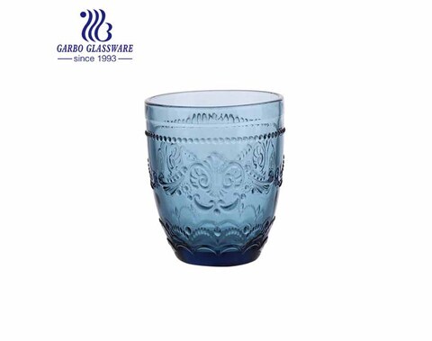 300ml high quality solid color glassware glass tumblers for water juice drinking restaurant 