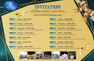 Garbo Alibaba March Online Trade Show Updating