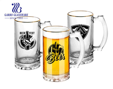 16oz bia steins cổ điển cá nhân hóa thiết kế decal dán ly bia để khuyến mãi