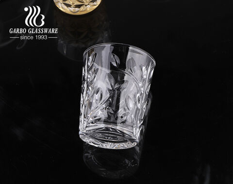 Standard 2oz 50ML in stock small size engraved shot glass cups with 5 designs