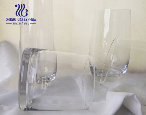 In stock multi sizes 10oz 11oz 12oz 13oz popular shapes clear glass tumbler