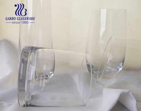 En stock Multi tailles 10 oz 11 oz 12 oz 13 oz gobelet en verre transparent de formes populaires