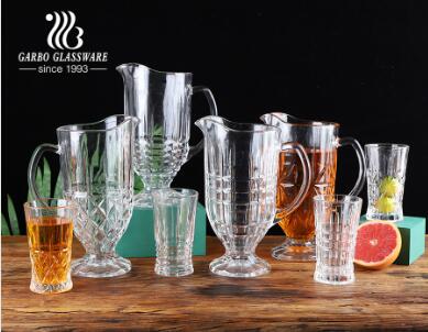 Brief introduction to Garbo's classical 7pcs water drinking jug set