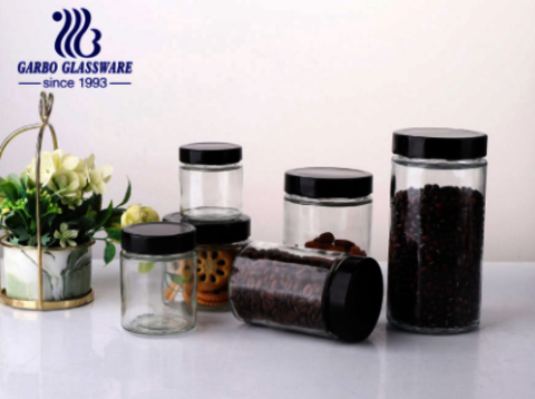 Garbo Weekly Promotions: Hot selling glass honey jelly jar