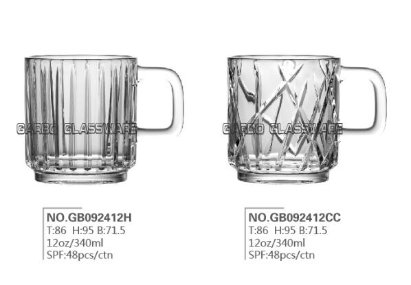 Promotion for Garbo OEM New Design Glass Mugs