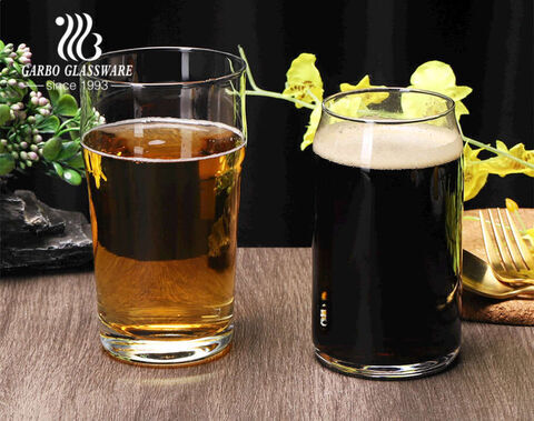 Multi sizes can shape stout beer glass cup with massive production