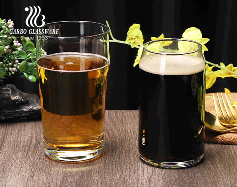 Multi sizes can shape stout beer glass cup with massive production
