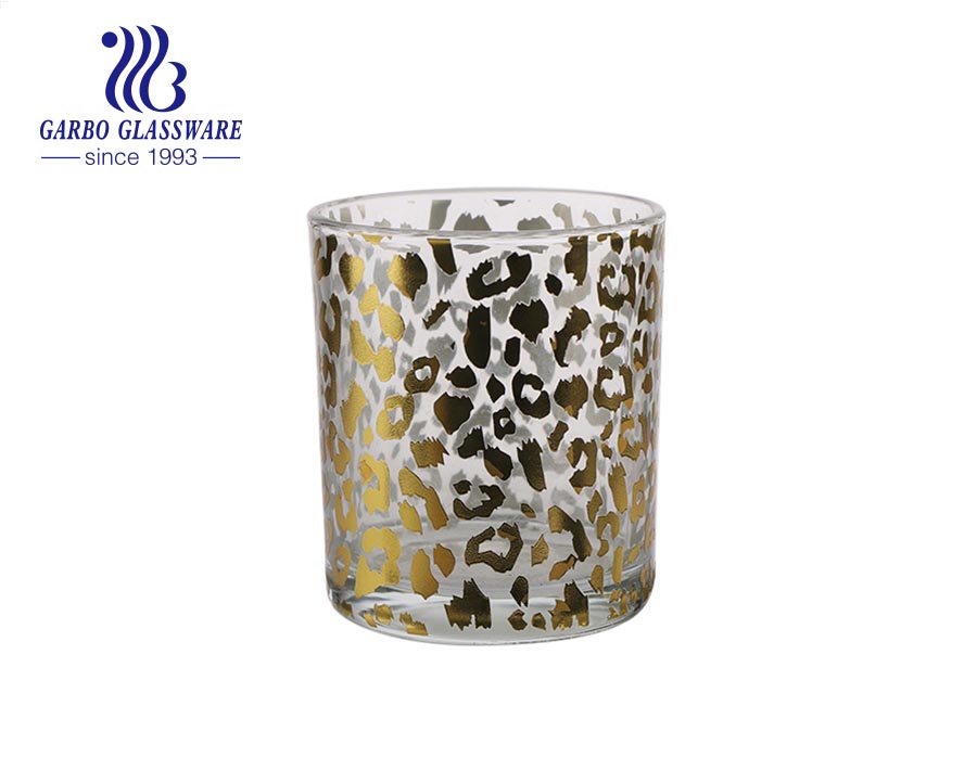 Großhandel Klarglas Aufkleber Kerzenhalter Kerzenglas Teelichthalter mit Druck