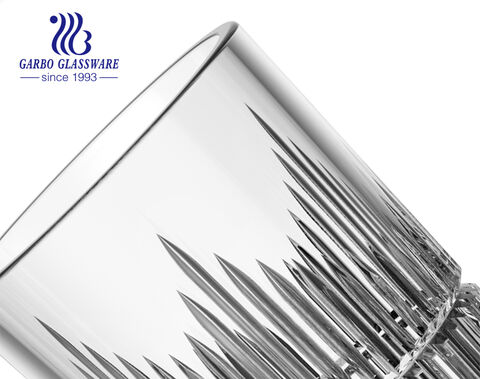 Garbo Glassware الحصري 4 قوالب تصميمات أكواب زجاجية محفورة